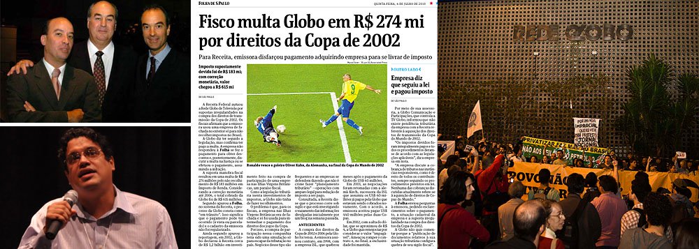 Folha segue O Cafezinho e também denuncia a Globo