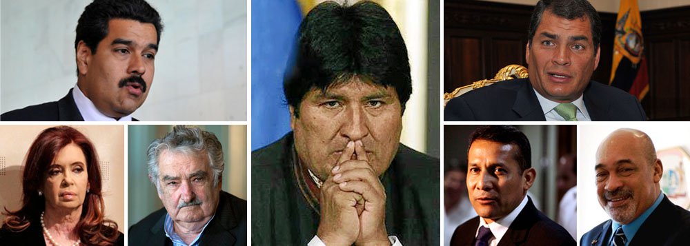 Desagravo a Morales terá sete presidentes