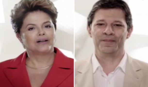 Dilma dá forcinha à campanha de Haddad