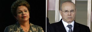 Dilma recebe Mantega fora da agenda e agita mercado
