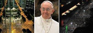 Papa endossa protestos e turbina apoio da Igreja