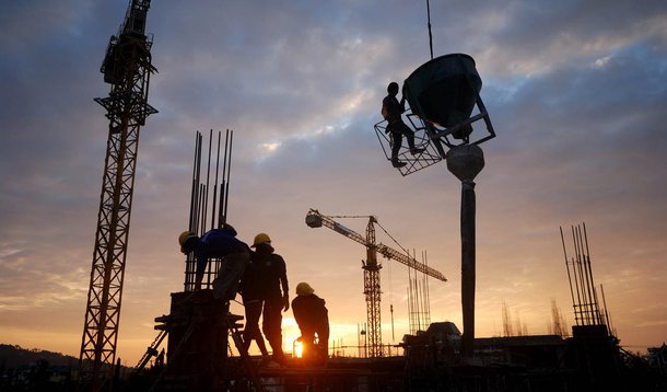 O motor da construção