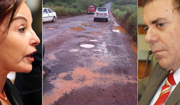Conservação de rodovias é munição pesada à oposição