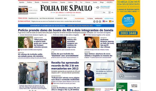 Folha prioriza assinantes em comentários do site