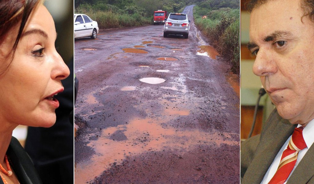 Conservação de rodovias é munição pesada à oposição