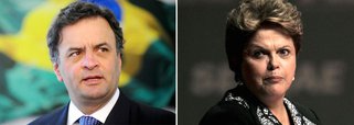 Aécio: pronunciamento de Dilma foi "grosseiro"