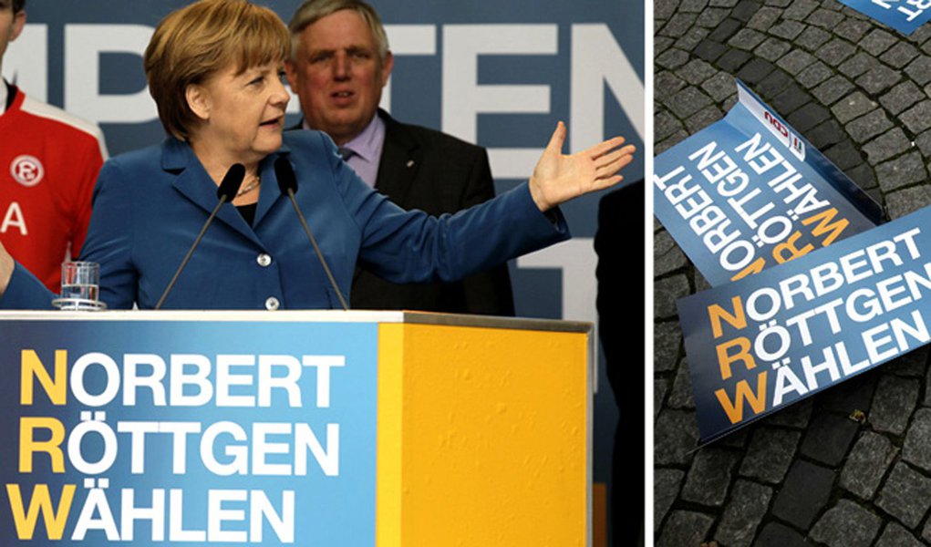 Partido de Merkel alcança pior desempenho em Renânia do Norte-Vestfália