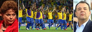 Dilma e Cabral desistem de ir à final da Copa