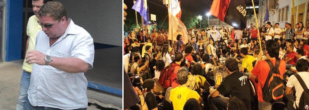 Polícia prende servidor que atirou em estudante