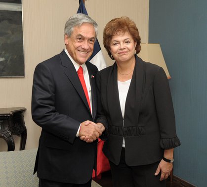 Dilma assina acordos bilaterais no Chile