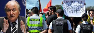 Blatter: Fifa nunca cogitou paralisar competição