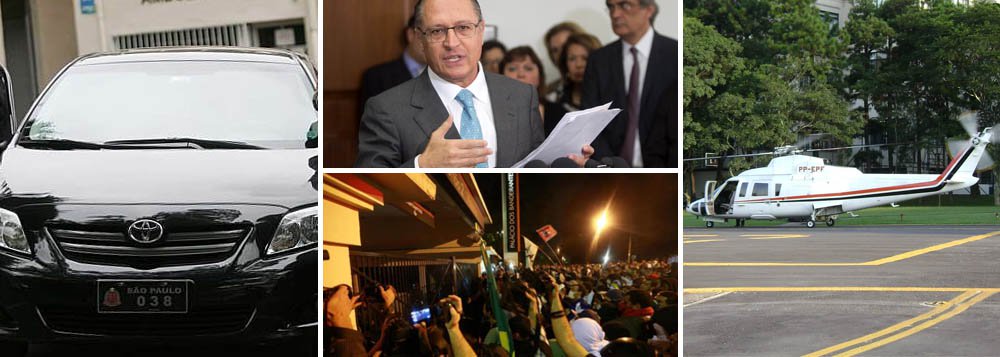 Alckmin cede à pressão e corta na carne do Estado