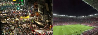 Protestos e Copa afetam varejo do Recife