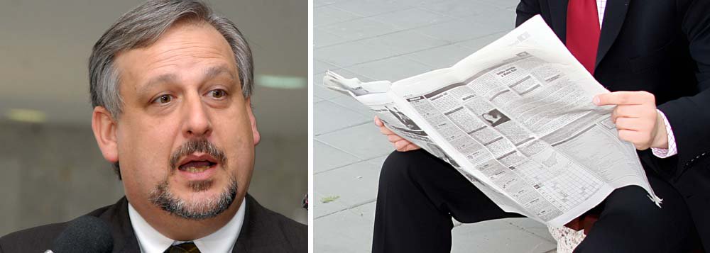 Empresário lê jornal? “Se ler, não sai de casa”, diz Berzoini