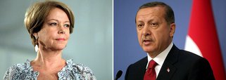 Eliane nega conspiração sugerida por Erdogan