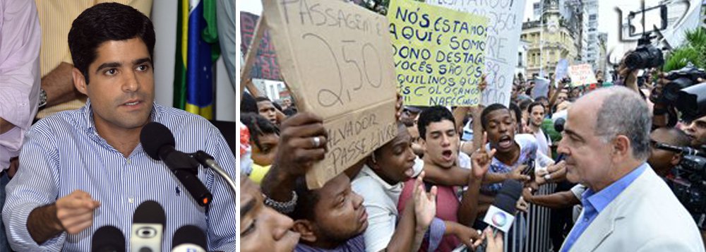 Passe Livre não se reuniu com ACM por falta de líder