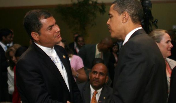 Obama ameaça cortar ajuda ao Equador