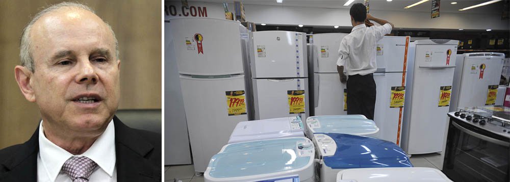 Mantega anuncia aumento no IPI da linha branca