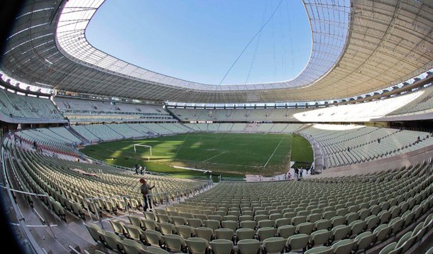 Com estádio pronto, Fortaleza corre com demais obras