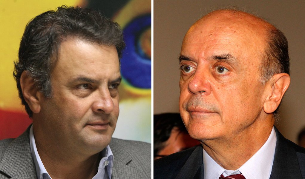 Aécio enfim assume oposição, mas fica com cara de Serra
