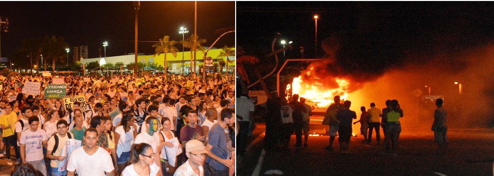 Após prisão de 35, manifestantes voltam às ruas em Aracaju nesta 5ª