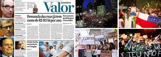 Para a mídia nacional, o povo já foi longe demais