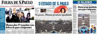 Jornais brasileiros são progressistas... nos EUA