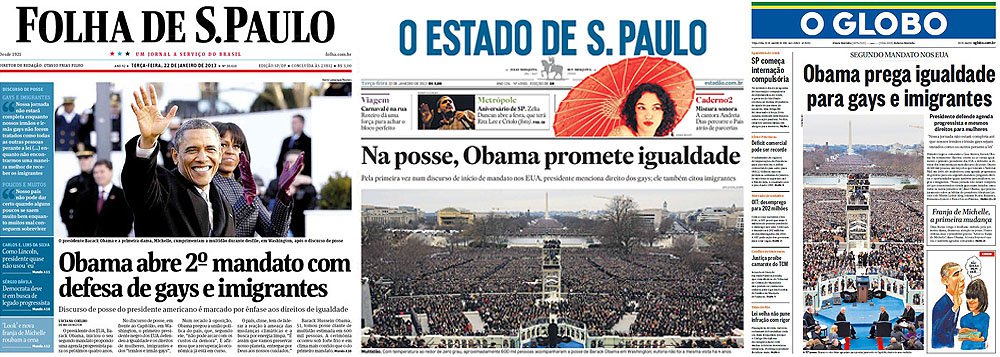 Jornais brasileiros são progressistas... nos EUA Jornais brasileiros são progressistas... nos EUA