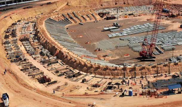 BNDES suspende repasses para a Arena Amazônia