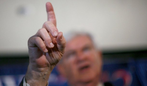 Newt Gingrich vence prévia republicana na Carolina do Sul