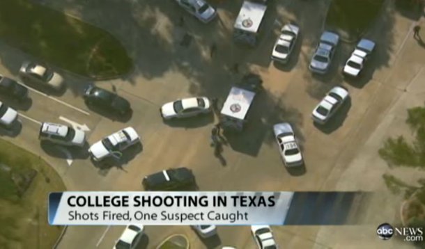 Tiroteio em faculdade no Texas deixa três feridos