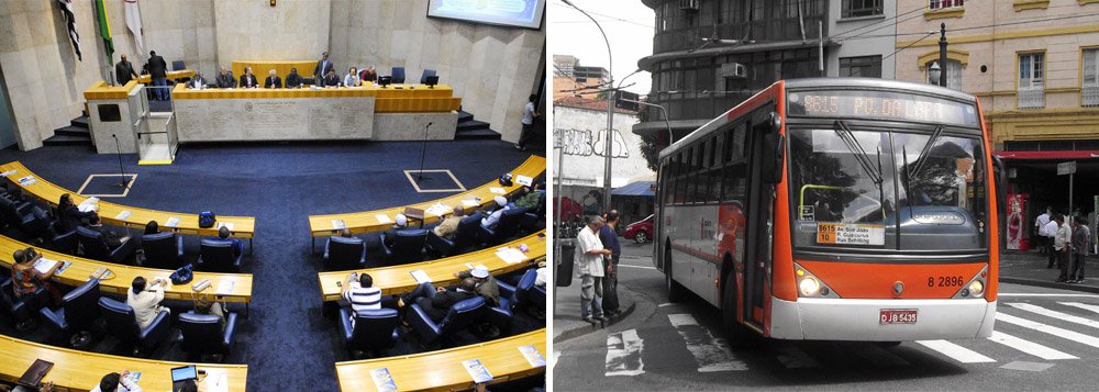 Vereadores querem CPI sobre transporte em SP