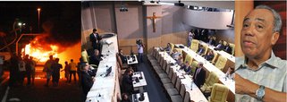 Prefeito, vereadores e empresas de ônibus agem com vandalismo