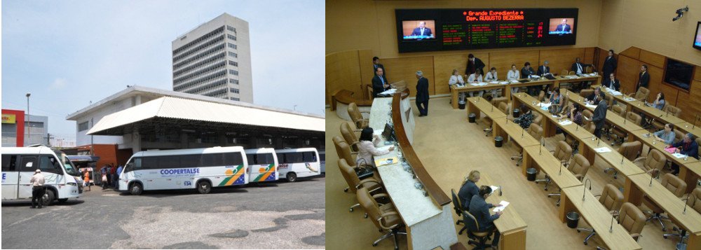 Deputados estaduais não querem transporte de qualidade