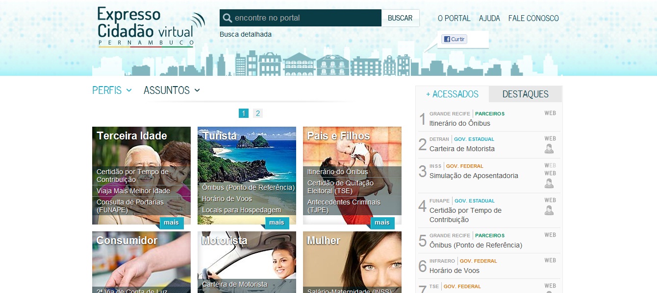 Serviços do Expresso Cidadão agora na Internet