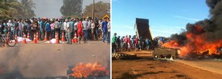 Manifestantes voltam à BR-251 em Cristalina