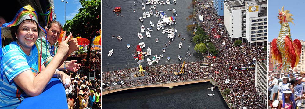 De olho em 2014, Dilma pode ir ao Carnaval do Recife