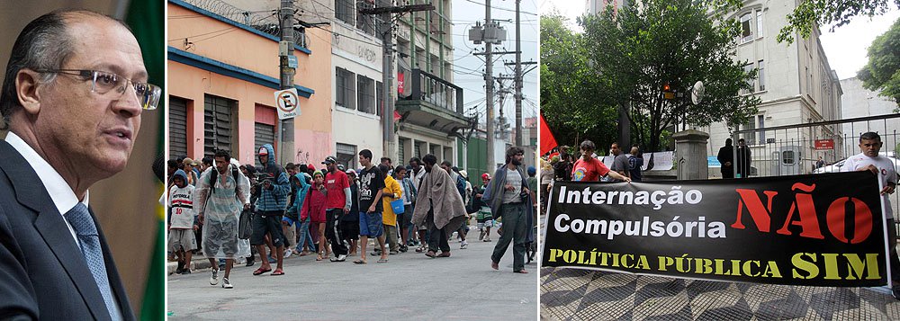 Internações compulsórias geram protestos