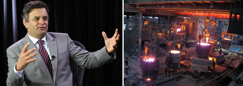 Aécio: inflação e energia afastam investidores