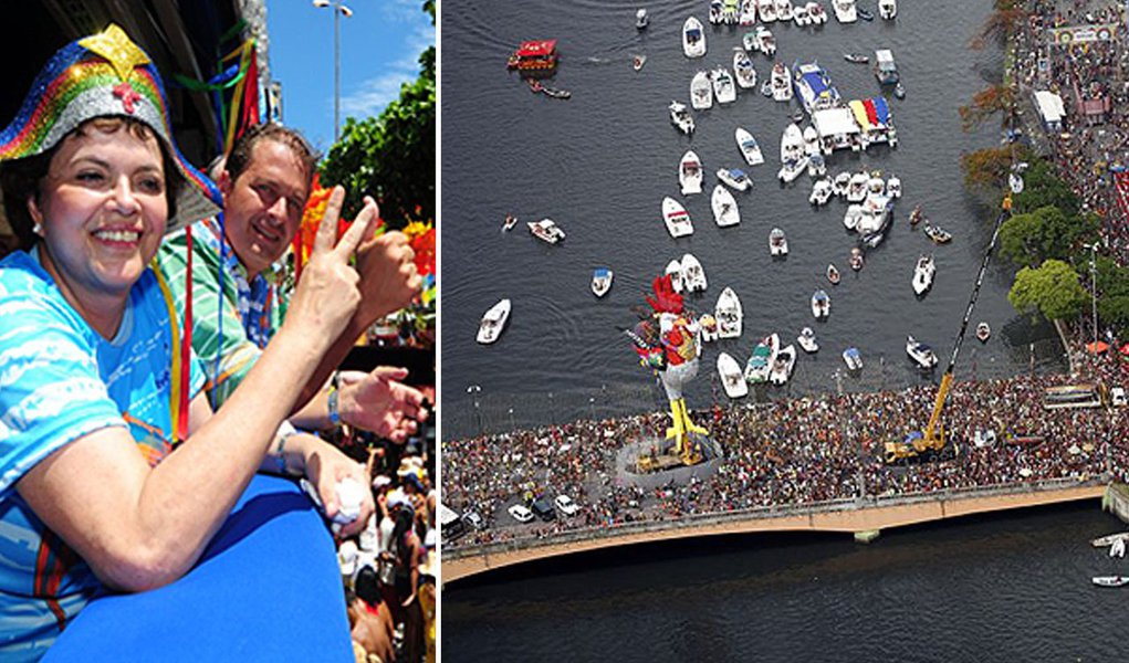 Por 2014, Dilma pode ir ao carnaval do Recife