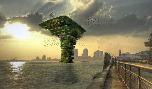 Holandês cria edifício sustentável exótico