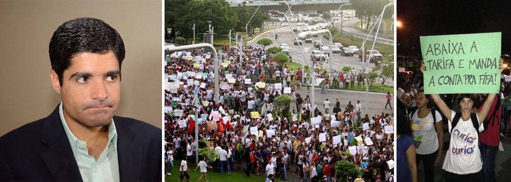 Passe Livre: manifestantes entregarão carta a ACM