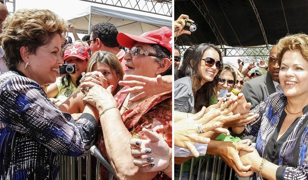 Dilma viaja pelo Nordeste em clima de campanha