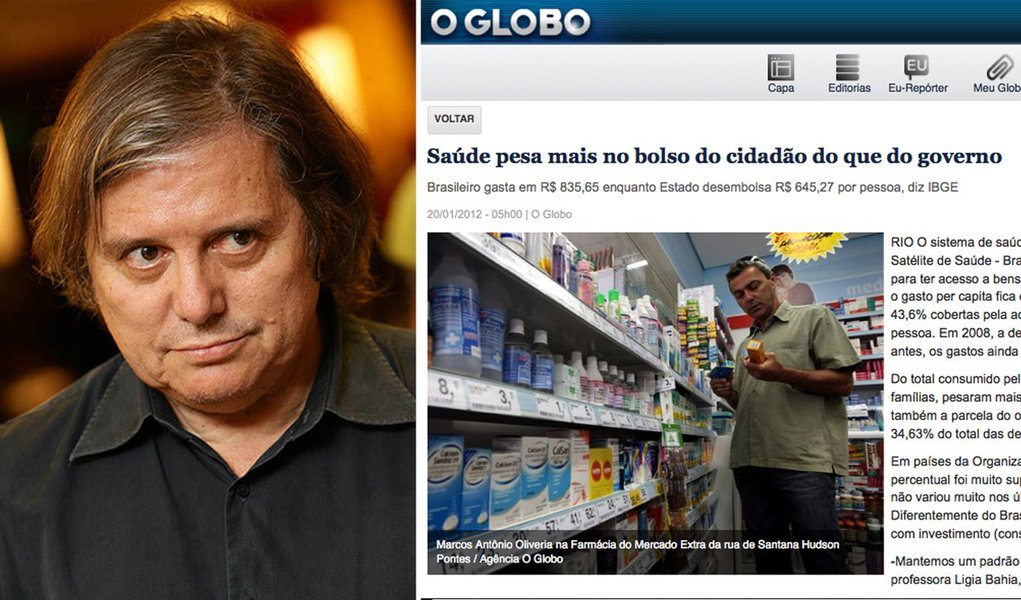 Blogueiro da Editora Globo diz que O Globo mente