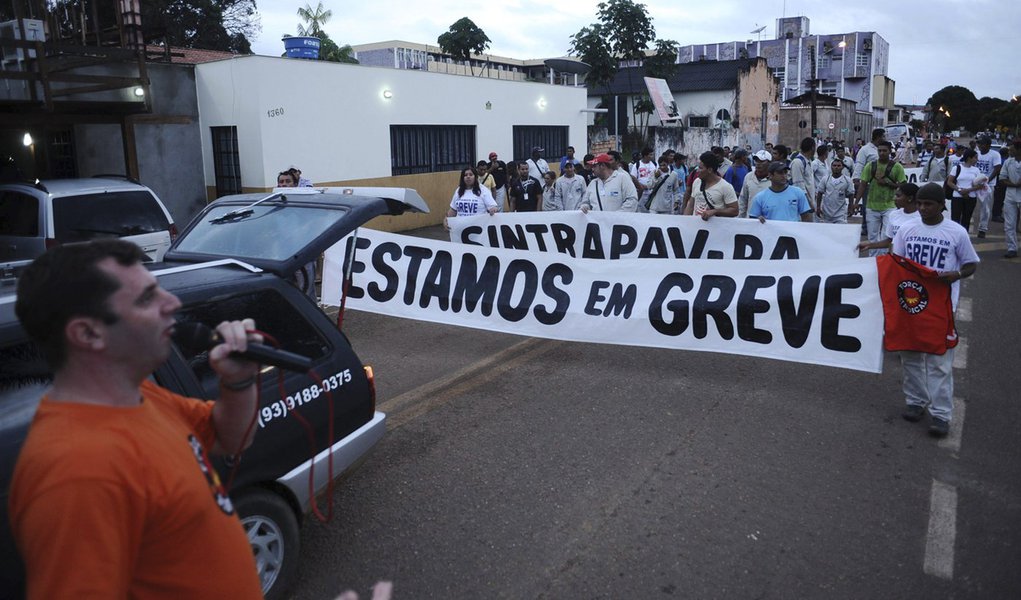 Mesmo ilegal, greve em Belo Monte continua