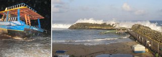 "Swell" deixa arquipélago de Noronha em alerta