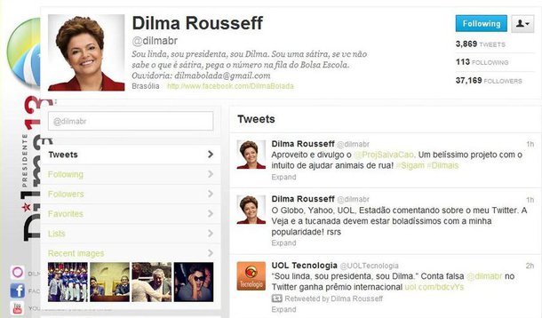 'Dilma Bolada' conquista redes sociais