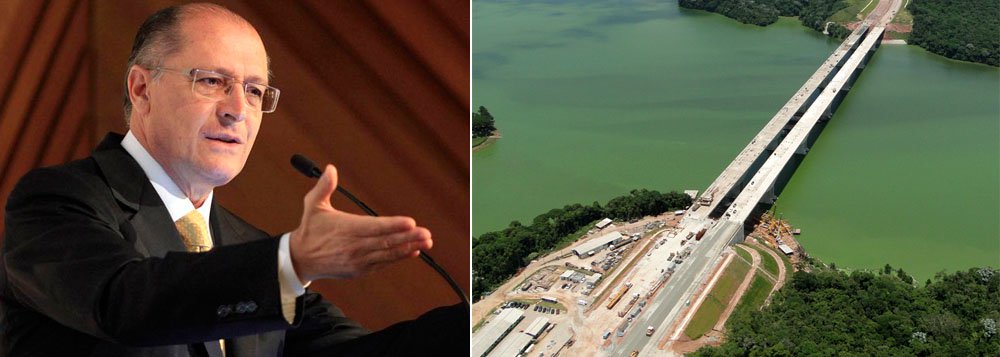Maior obra de Alckmin terá atraso de dois anos