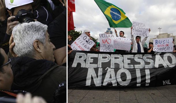 Na mira, Globo reforça segurança dos repórteres