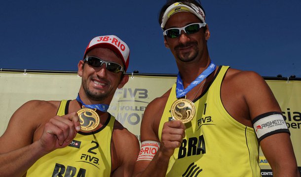 Ricardo e Pedro Cunha ficam com o ouro na Polônia